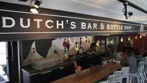 Dutch's! Bottle shop is walk-up and Thursday's are Burger Night, featuring a specialty burger every week! yummm!