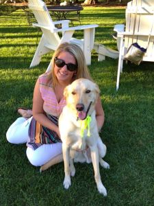Me and Gus at Walloon Lake last Labor Day
