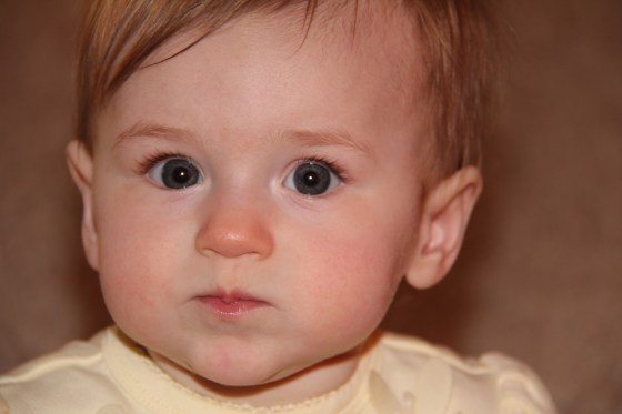 I'd never know what this beautiful face looked like. 