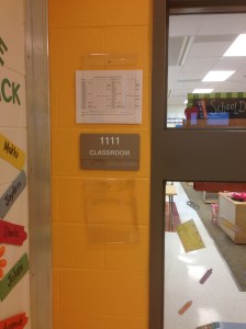 Sarajane's classroom just so happens to be my favorite number :)